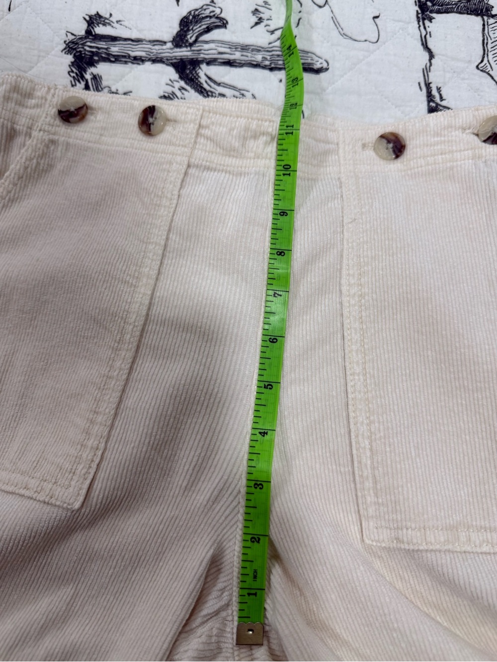 Anthropologie Pilcro The Kit Wide-Leg Utility CORDUROY Trouser - Picture 13 of 15